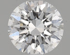 Diamante Naturale Taglio Brillante 0.5ct EX/VG/EX F VS1 - GIA - 5.06x5.02x3.15mm