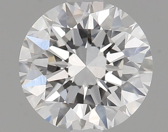Diamante Naturale Taglio Brillante 0.5ct EX/VG/EX F VS1 - GIA - 5.06x5.02x3.15mm