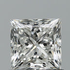 Diamante Naturale Taglio Princess 0.9ct VG/EX G VVS2 - GIA - 5.19x5.12x3.83mm