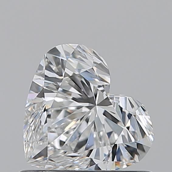 Diamante Naturale Taglio Cuore 0.7ct VG/VG F VVS2 - GIA - 5.42x6.09x3.64mm