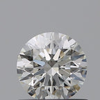 Diamante Naturale Taglio Brillante 0.58ct 3EX G VVS2 - IGI - 5.32x5.35x3.35mm