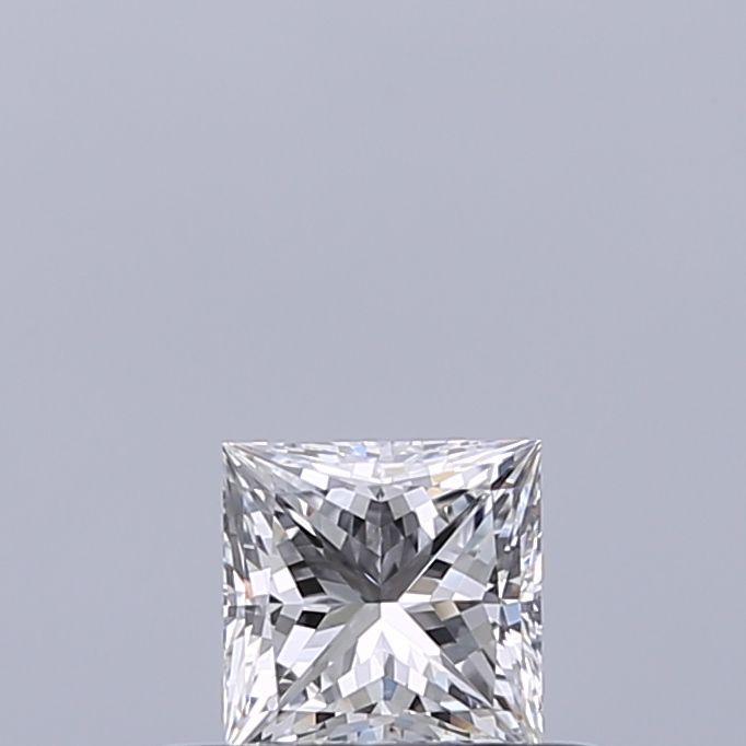 Diamante Naturale Taglio Princess 0.31ct VG/EX D IF - GIA - 3.73x3.71x2.73mm