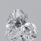 Diamante Naturale Taglio Cuore 0.7ct EX/VG D VS1 - GIA - 5.58x6.31x3.52mm