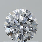 Diamante Naturale Taglio Brillante 0.61ct EX/VG/EX E VS1 - GIA - 5.41x5.37x3.4mm