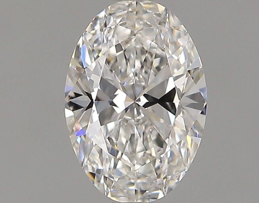 Diamante Naturale Taglio Ovale 0.58ct VG/EX F VS2 - GIA - 6.92x4.8x2.82mm