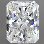 Diamante Naturale Taglio Radiant 1.3ct EX/EX I VVS2 - GIA - 7.29x5.61x3.9mm