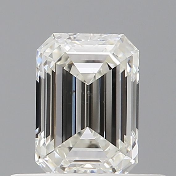 Diamante Naturale Taglio Smeraldo 0.53ct EX/EX I VS2 - GIA - 3.88x5.47x2.58mm