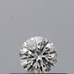 Diamante Naturale Taglio Brillante 0.19ct 3EX F VS2 - GIA - 3.72x3.75x2.27mm