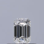 Diamante Naturale Taglio Smeraldo 0.32ct VG/EX F VVS1 - GIA - 4.93x3.23x2.15mm
