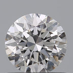 Diamante Taglio Brillante 0.6ct EX/VG/EX D VVS1 - GIA - 5.31x5.38x3.37mm
