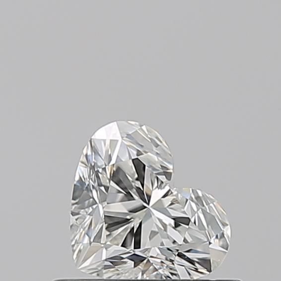 Diamante Naturale Taglio Cuore 0.51ct EX/EX I IF - GIA - 4.59x5.52x3.51mm