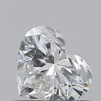 Diamante Naturale Taglio Cuore 0.7ct VG/EX G VVS1 - GIA - 5.27x6.14x3.68mm