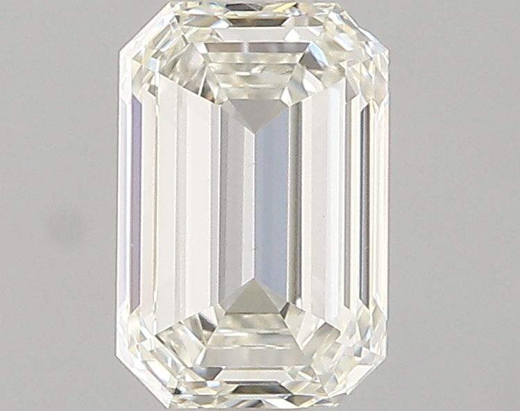 Diamante Naturale Taglio Smeraldo 0.8ct VG/EX J VVS2 - GIA - 6.52x4.33x2.68mm