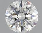 Diamante Naturale Taglio Brillante 0.5ct 3EX H VVS1 - IGI - 5.04x5.08x3.16mm