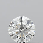 Diamante Naturale Taglio Brillante 0.4ct 3EX I VVS2 - IGI - 4.67x4.69x2.95mm