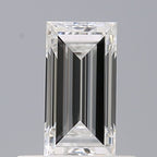 Diamante Naturale Taglio Baguette 0.51ct VG/EX E VVS1 - GIA - 6.3x3.29x2.37mm