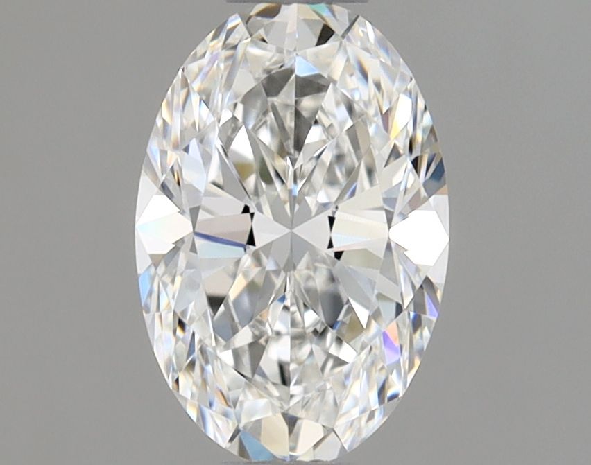 Diamante Naturale Taglio Ovale 0.9ct VG/EX E VVS1 - GIA - 7.83x5.23x3.32mm