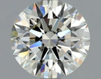 Diamante Naturale Taglio Brillante 1.09ct 3EX J VVS2 - GIA - 6.63x6.6x4.11mm