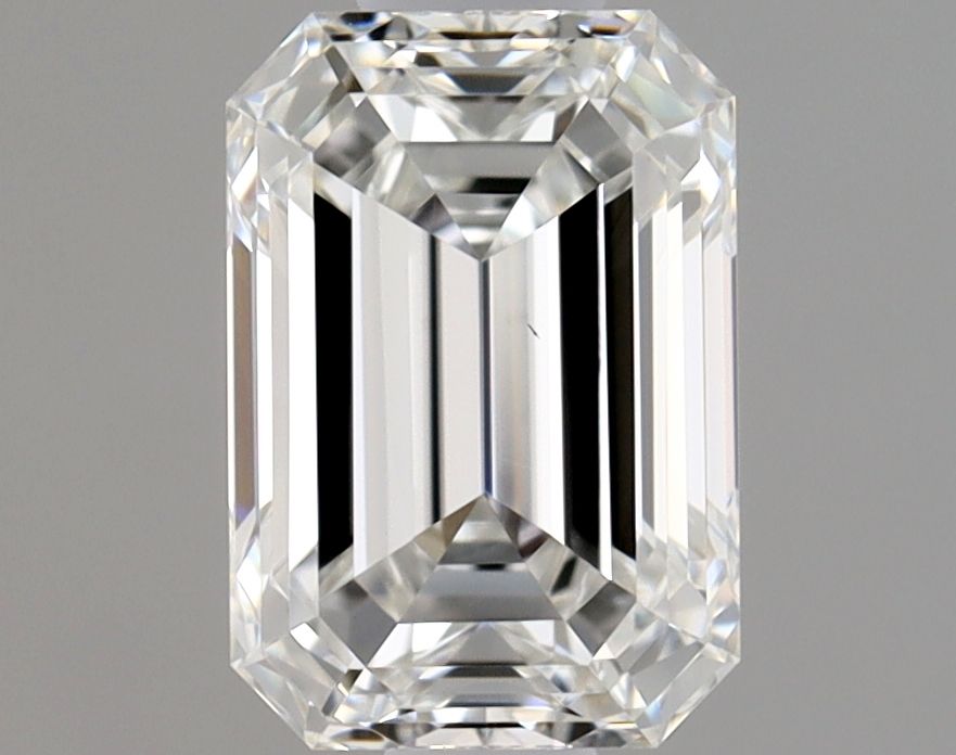 Diamante Naturale Taglio Smeraldo 0.9ct VG/VG F VS1 - GIA - 6.53x4.51x3.1mm