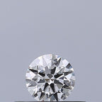 Diamante Naturale Taglio Brillante 0.23ct 3EX D VVS1 - IGI - 3.97x4.0x2.38mm
