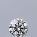 Diamante Naturale Taglio Brillante 0.3ct 3EX G IF - IGI - 4.32x4.34x2.59mm