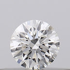 Diamante Naturale Taglio Brillante 0.18ct 3EX I VVS1 - GIA - 3.61x3.63x2.24mm