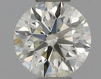 Diamante Naturale Taglio Brillante 0.34ct 3EX J VVS1 - IGI - 4.4x4.43x2.8mm