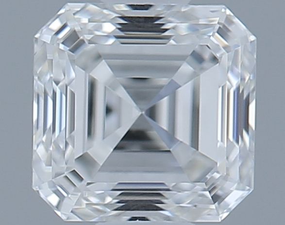 Diamante Naturale Taglio Asscher 0.51ct VG/EX F VS2 - GIA - 4.41x4.33x2.95mm