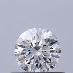 Diamante Naturale Taglio Brillante 0.43ct 3EX D VS1 - GIA - 4.82x4.85x3.02mm