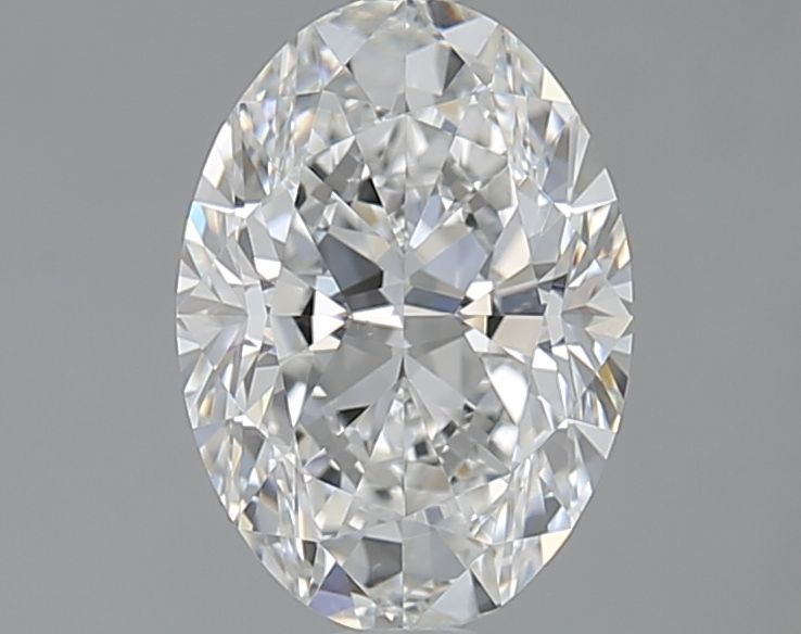 Diamante Naturale Taglio Ovale 1.2ct EX/EX F VS2 - GIA - 8.26x5.88x3.73mm