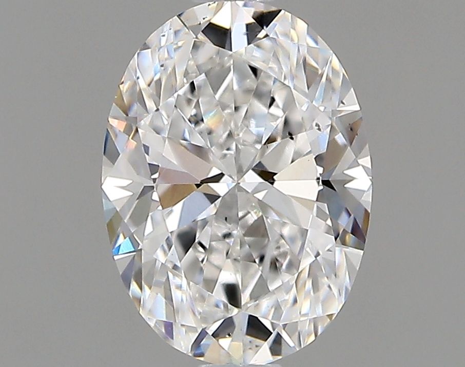 Diamante Naturale Taglio Ovale 1.01ct EX/EX E VS2 - GIA - 7.59x5.54x3.56mm