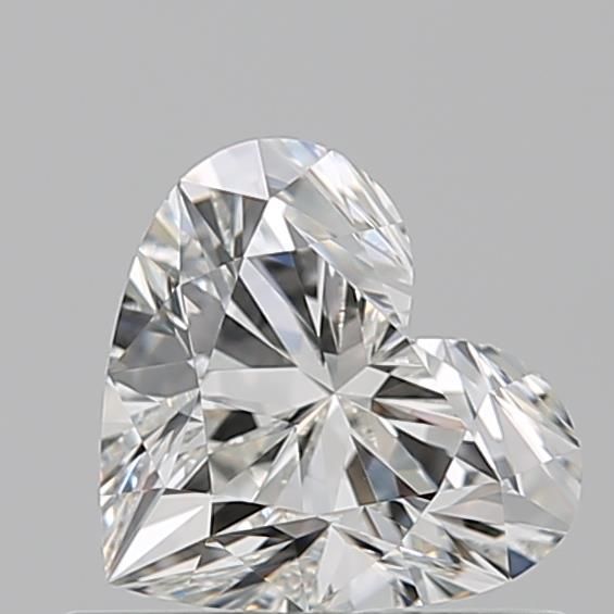 Diamante Naturale Taglio Cuore 0.7ct VG/VG I IF - GIA - 5.51x6.2x3.7mm