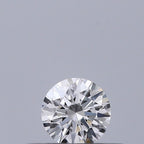 Diamante Naturale Taglio Brillante 0.18ct 3EX D VS2 - GIA - 3.66x3.68x2.25mm