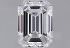 Diamante Naturale Taglio Smeraldo 0.28ct VG/VG E VVS1 - GIA - 4.4x3.18x2.19mm