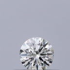 Diamante Naturale Taglio Brillante 0.19ct 3EX G VVS2 - IGI - 3.73x3.74x2.29mm
