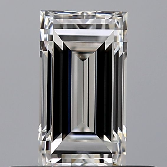 Diamante Naturale Taglio Baguette 0.57ct EX/EX F IF - GIA - 6.32x3.42x2.56mm