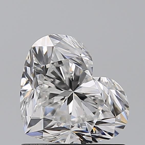 Diamante Naturale Taglio Cuore 1.01ct EX/EX E VVS2 - GIA - 5.78x6.91x4.17mm