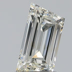 Diamante Naturale Taglio Trapezio 0.8ct EX/EX J VS2 - GIA - 4.2x8.3x2.55mm