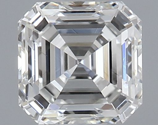 Diamante Naturale Taglio Asscher 0.53ct EX/EX I VVS2 - GIA - 4.45x4.39x2.95mm