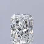 Diamante Naturale Taglio Radiant 0.51ct EX/EX E VVS1 - GIA - 5.49x4.0x2.7mm