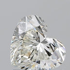 Diamante Naturale Taglio Cuore 1.04ct EX/EX J VVS1 - GIA - 6.31x7.09x4.0mm
