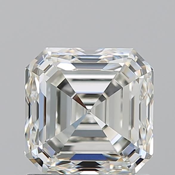 Diamante Naturale Taglio Asscher 1.52ct EX/EX J IF - GIA - 6.18x6.17x4.24mm