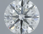 Diamante Naturale Taglio Brillante 0.6ct 3EX J VVS1 - IGI - 5.3x5.35x3.37mm