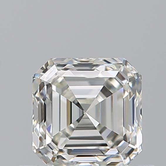 Diamante Naturale Taglio Asscher 0.7ct VG/EX J VVS1 - GIA - 4.84x4.82x3.31mm