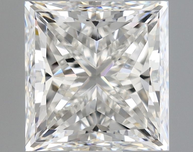 Diamante Naturale Taglio Princess 1.01ct EX/EX G VVS2 - GIA - 5.37x5.17x3.91mm