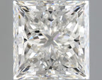 Diamante Naturale Taglio Princess 1.01ct EX/EX G VVS2 - GIA - 5.37x5.17x3.91mm