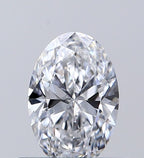 Diamante Naturale Taglio Ovale 0.41ct EX/EX D VVS2 - GIA - 6.26x4.21x2.47mm