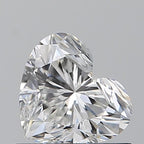 Diamante Naturale Taglio Cuore 0.73ct VG/VG F VS1 - GIA - 5.45x6.15x3.69mm