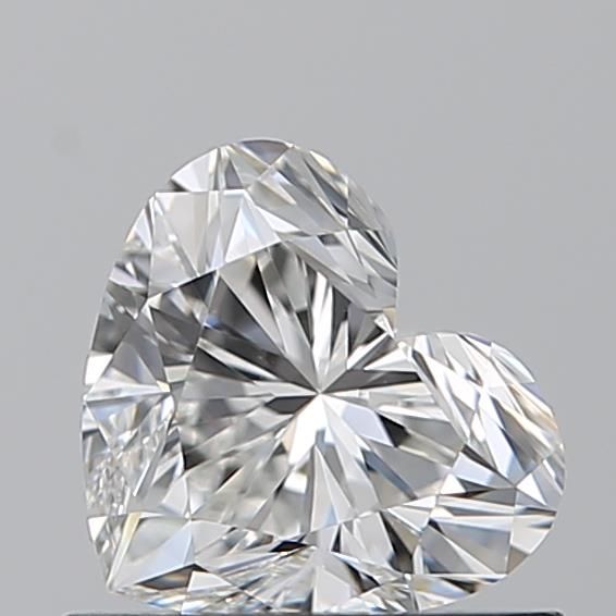 Diamante Naturale Taglio Cuore 0.73ct VG/VG F VS1 - GIA - 5.45x6.15x3.69mm