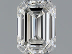 Diamante Naturale Taglio Smeraldo 0.37ct G/VG F VS2 - GIA - 4.83x3.45x2.3mm
